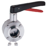 Zawór klapowy z kontrolowanym wyciekiem